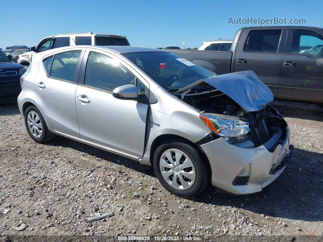 2014 Toyota Prius C One/three/two/four Silver vin: JTDKDTB3XE1575374