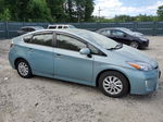 2012 Toyota Prius Plug-in  Blue vin: JTDKN3DP1C3017315