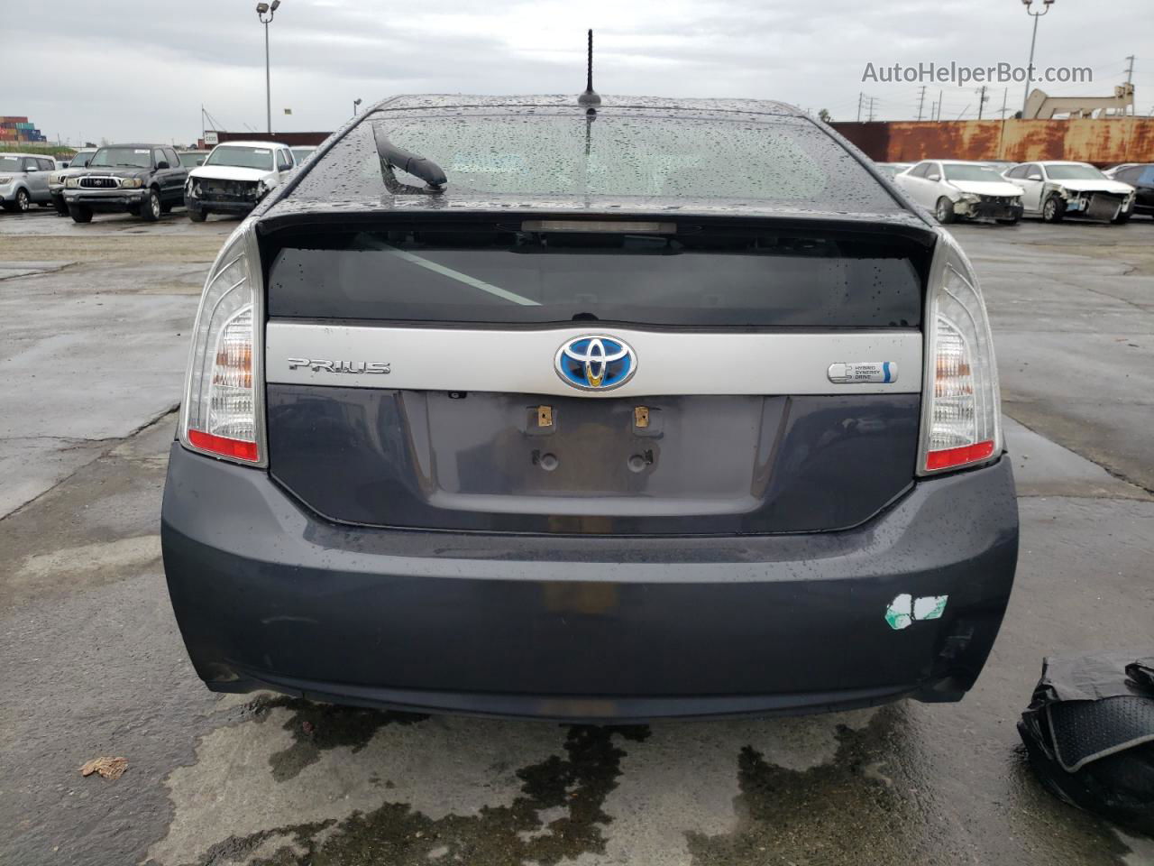 2014 Toyota Prius Plug-in  Charcoal vin: JTDKN3DP3E3063375