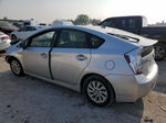 2012 Toyota Prius Plug-in  Silver vin: JTDKN3DP4C3016501