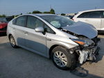 2012 Toyota Prius Plug-in  Silver vin: JTDKN3DP4C3016501