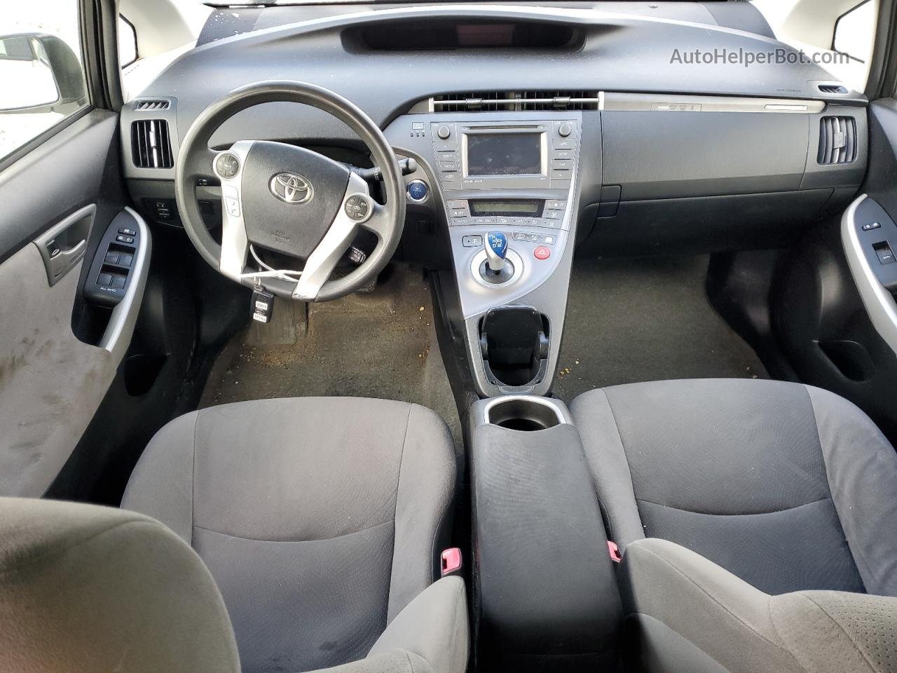 2012 Toyota Prius Plug-in  Белый vin: JTDKN3DP5C3016359