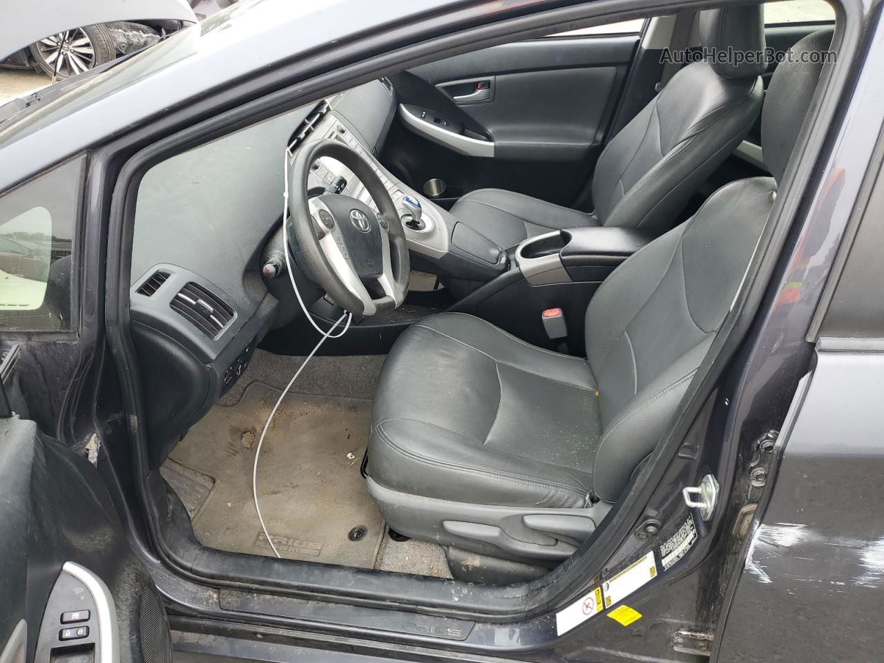 2014 Toyota Prius Plug-in  Серый vin: JTDKN3DP5E3062101