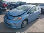 2012 Toyota Prius Plug-in Advanced Blue vin: JTDKN3DP6C3011316