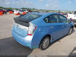 2012 Toyota Prius Plug-in Advanced Blue vin: JTDKN3DP6C3011316