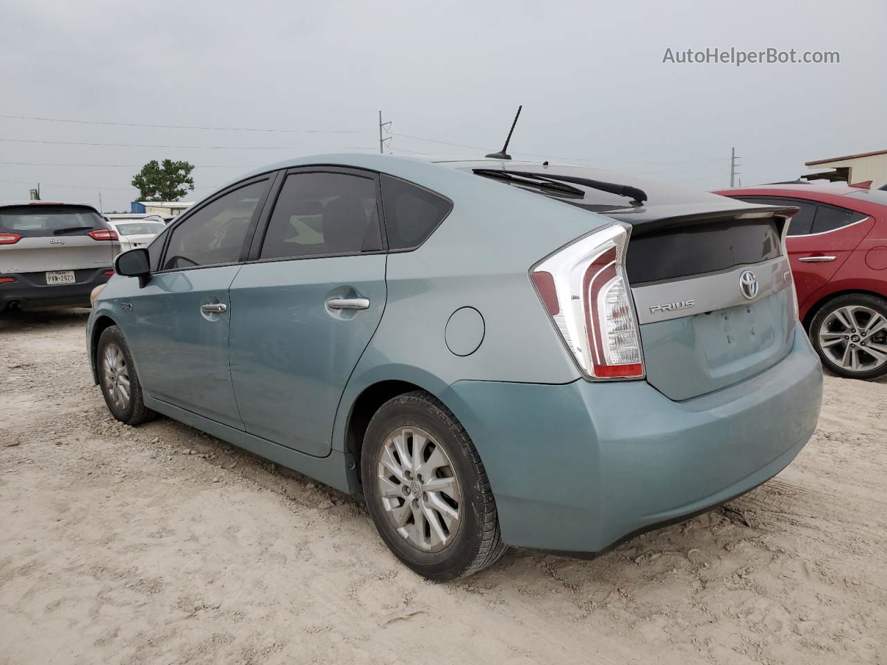 2012 Toyota Prius Plug-in  Teal vin: JTDKN3DP6C3016189