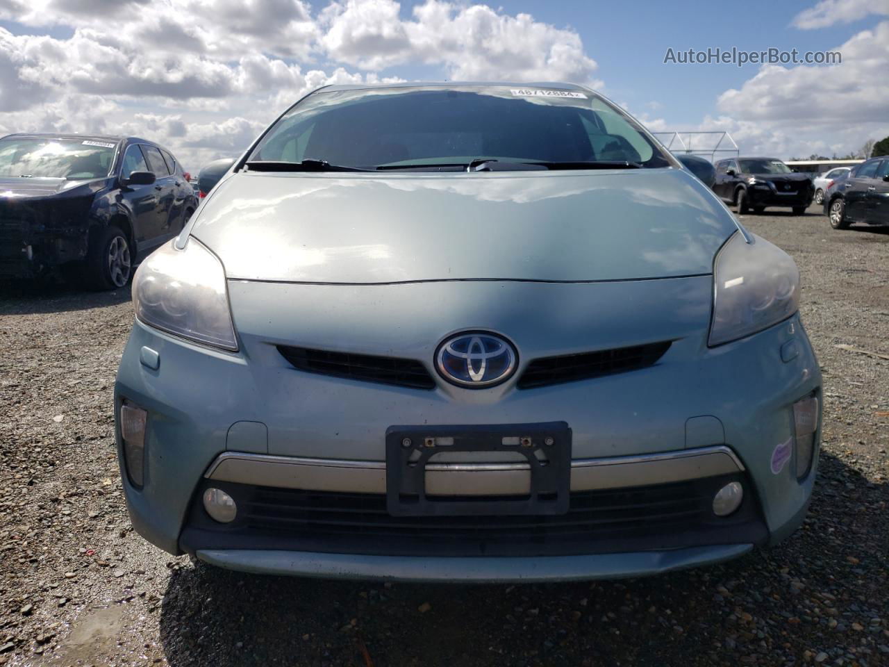 2013 Toyota Prius Plug-in  Turquoise vin: JTDKN3DP6D3031129