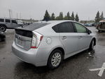 2014 Toyota Prius Plug-in  Silver vin: JTDKN3DP6E3057893