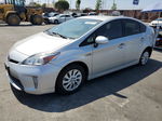 2014 Toyota Prius Plug-in  Серебряный vin: JTDKN3DP6E3064424