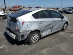 2014 Toyota Prius Plug-in  Silver vin: JTDKN3DP6E3064424