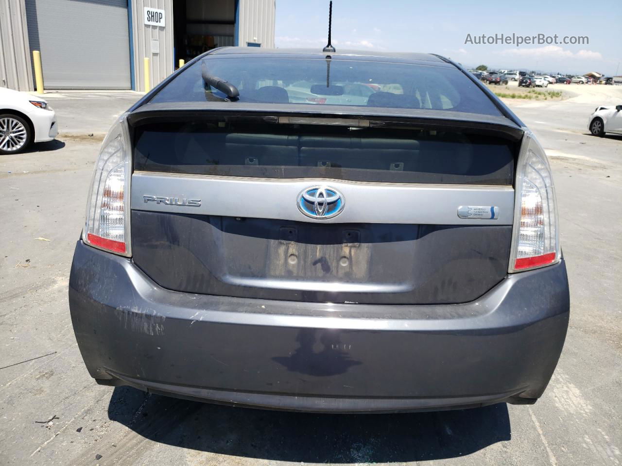 2012 Toyota Prius Plug-in  Gray vin: JTDKN3DP7C3027203