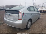 2012 Toyota Prius Plug-in   Silver vin: JTDKN3DP8C3010359