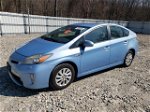 2012 Toyota Prius Plug-in  Blue vin: JTDKN3DP8C3011026