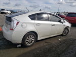 2014 Toyota Prius Plug-in  White vin: JTDKN3DP8E3064893