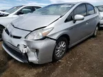 2013 Toyota Prius Plug-in  Серебряный vin: JTDKN3DPXD3038732