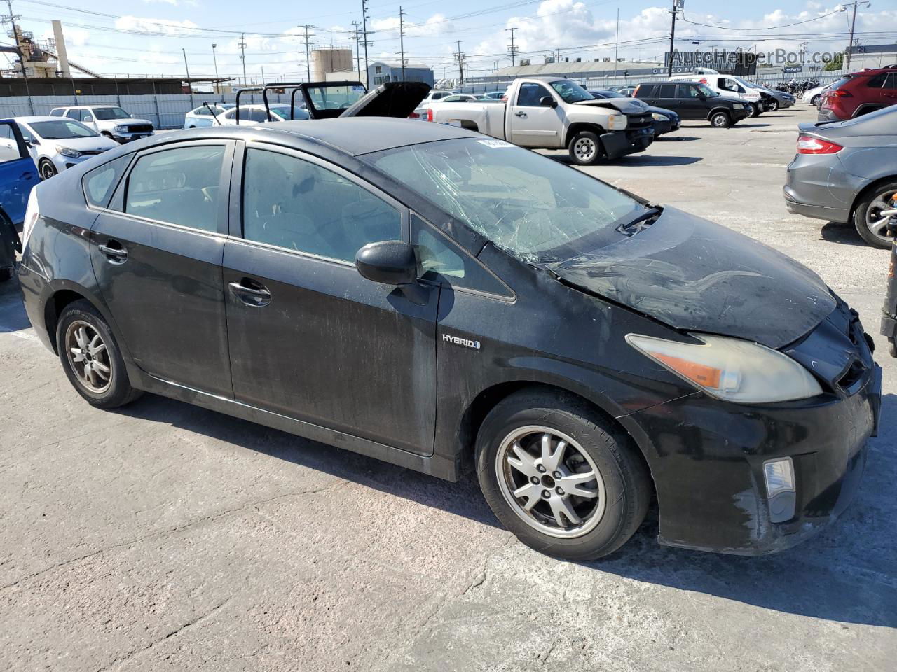 2011 Toyota Prius  Black vin: JTDKN3DU0B0284211