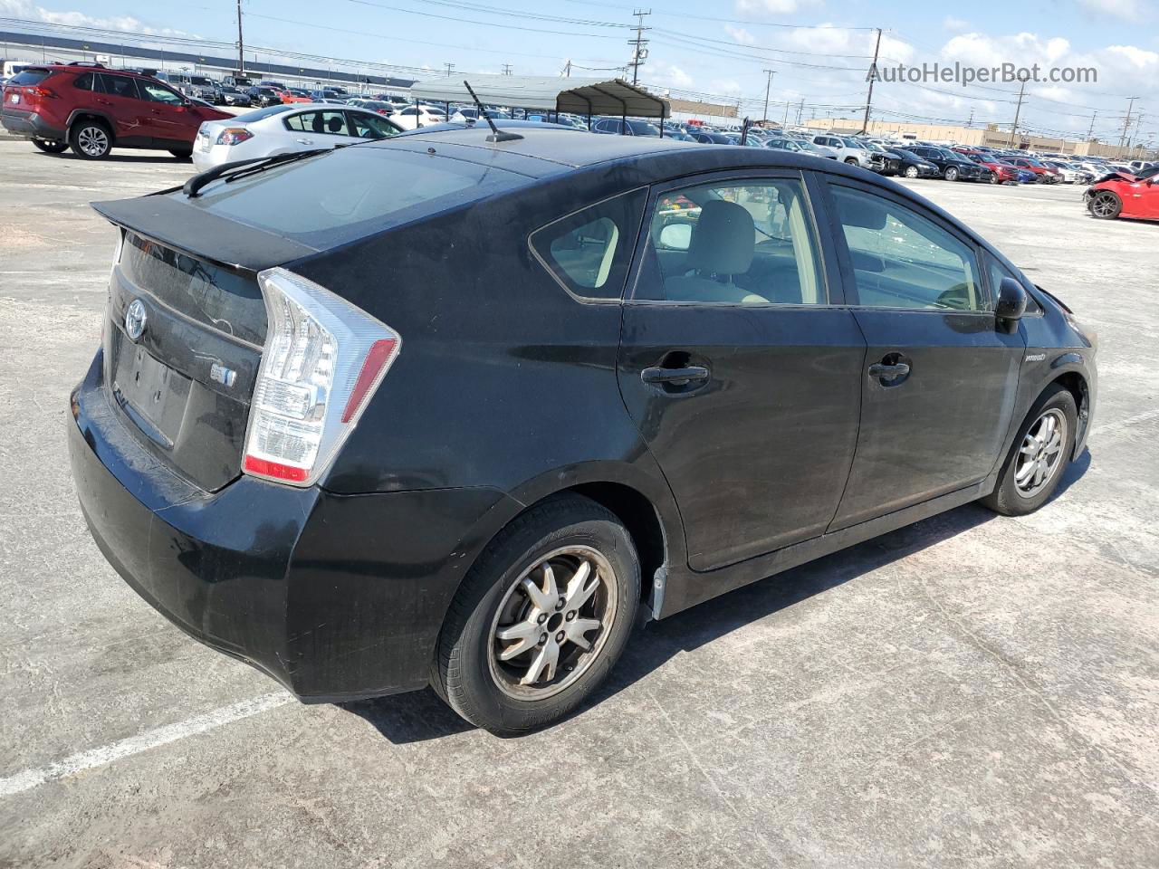 2011 Toyota Prius  Black vin: JTDKN3DU0B0284211