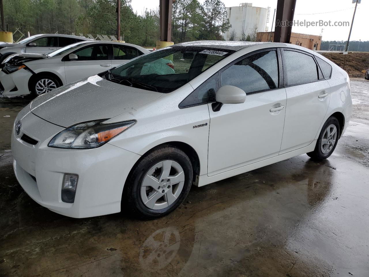 2011 Toyota Prius  Белый vin: JTDKN3DU0B0287903