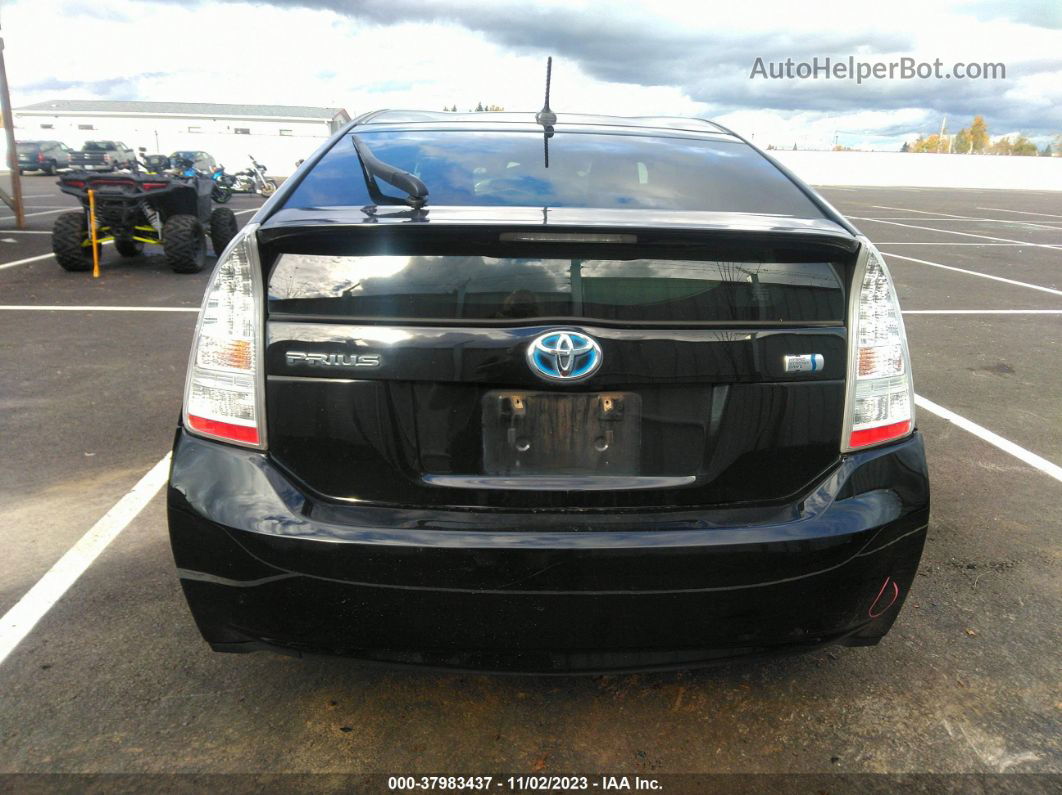 2011 Toyota Prius Two Черный vin: JTDKN3DU0B0314971