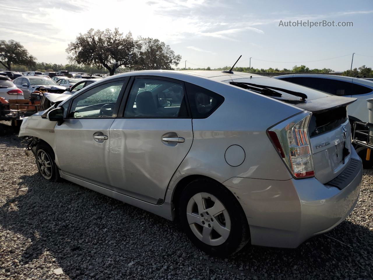 2011 Toyota Prius  Silver vin: JTDKN3DU0B1368734