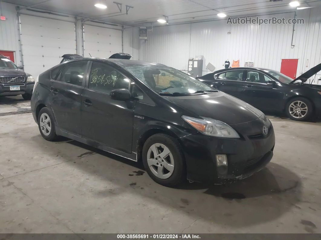 2011 Toyota Prius Three Black vin: JTDKN3DU0B1378535