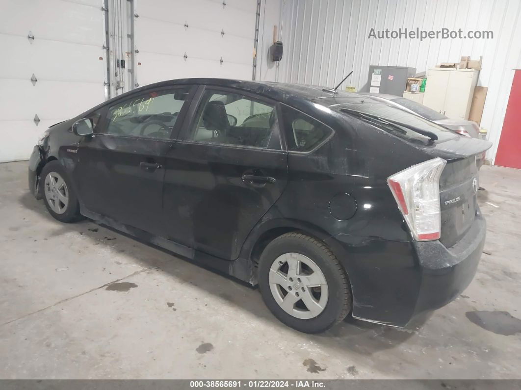 2011 Toyota Prius Three Black vin: JTDKN3DU0B1378535