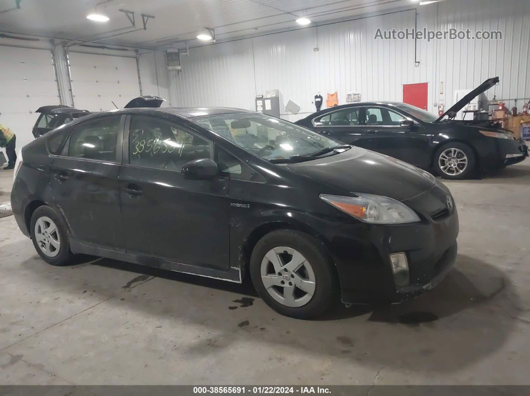 2011 Toyota Prius Three Black vin: JTDKN3DU0B1378535