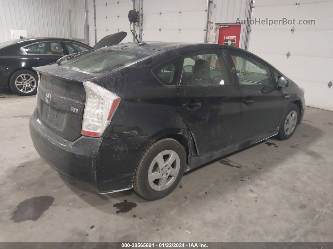 2011 Toyota Prius Three Black vin: JTDKN3DU0B1378535