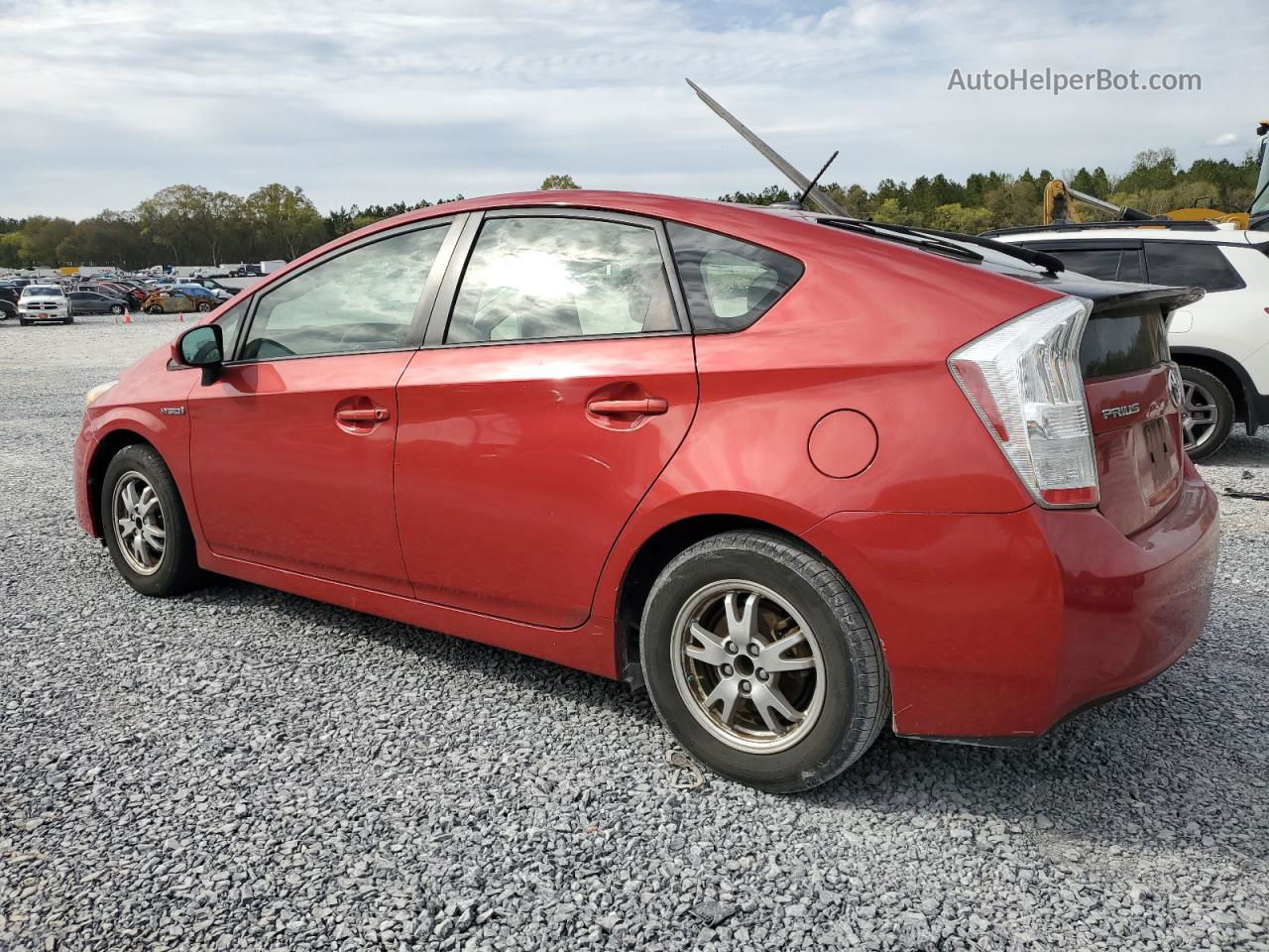 2011 Toyota Prius  Red vin: JTDKN3DU0B1436868