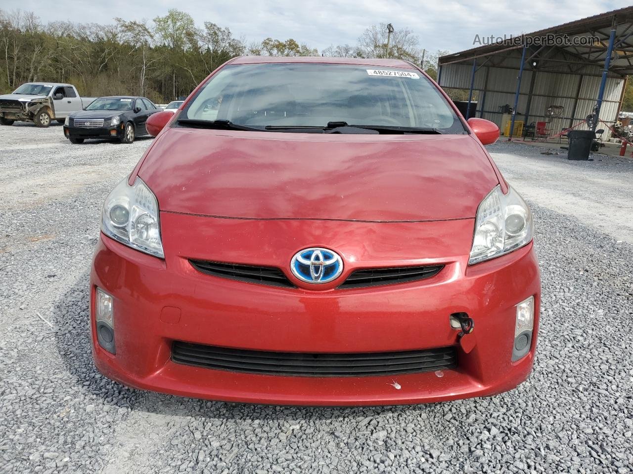 2011 Toyota Prius  Red vin: JTDKN3DU0B1436868