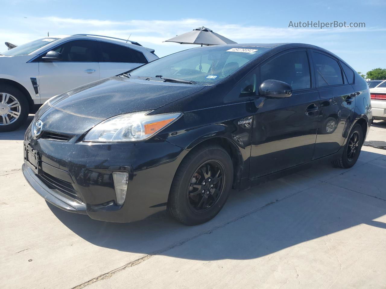 2012 Toyota Prius  Black vin: JTDKN3DU0C1542500