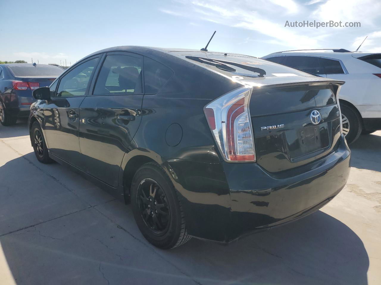 2012 Toyota Prius  Черный vin: JTDKN3DU0C1542500