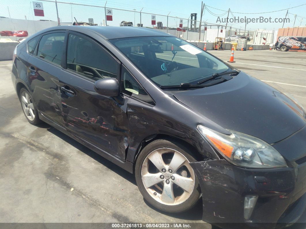 2012 Toyota Prius One/two/three/four/five Gray vin: JTDKN3DU0C1579921