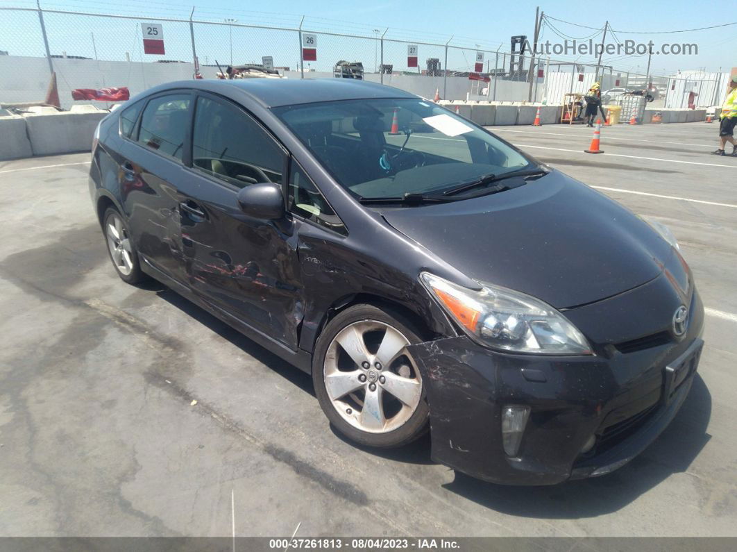 2012 Toyota Prius One/two/three/four/five Gray vin: JTDKN3DU0C1579921