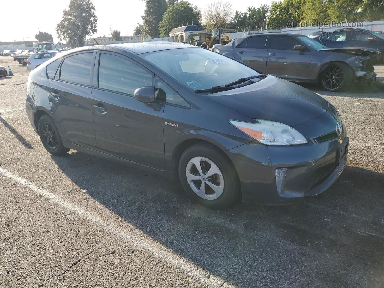 2012 Toyota Prius  Charcoal vin: JTDKN3DU0C1581457