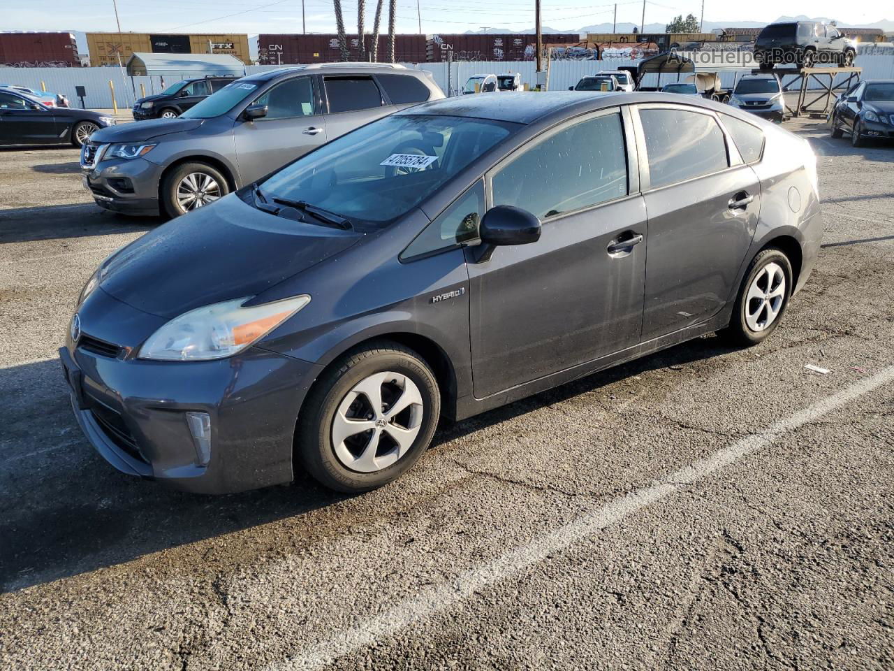 2012 Toyota Prius  Charcoal vin: JTDKN3DU0C1581457