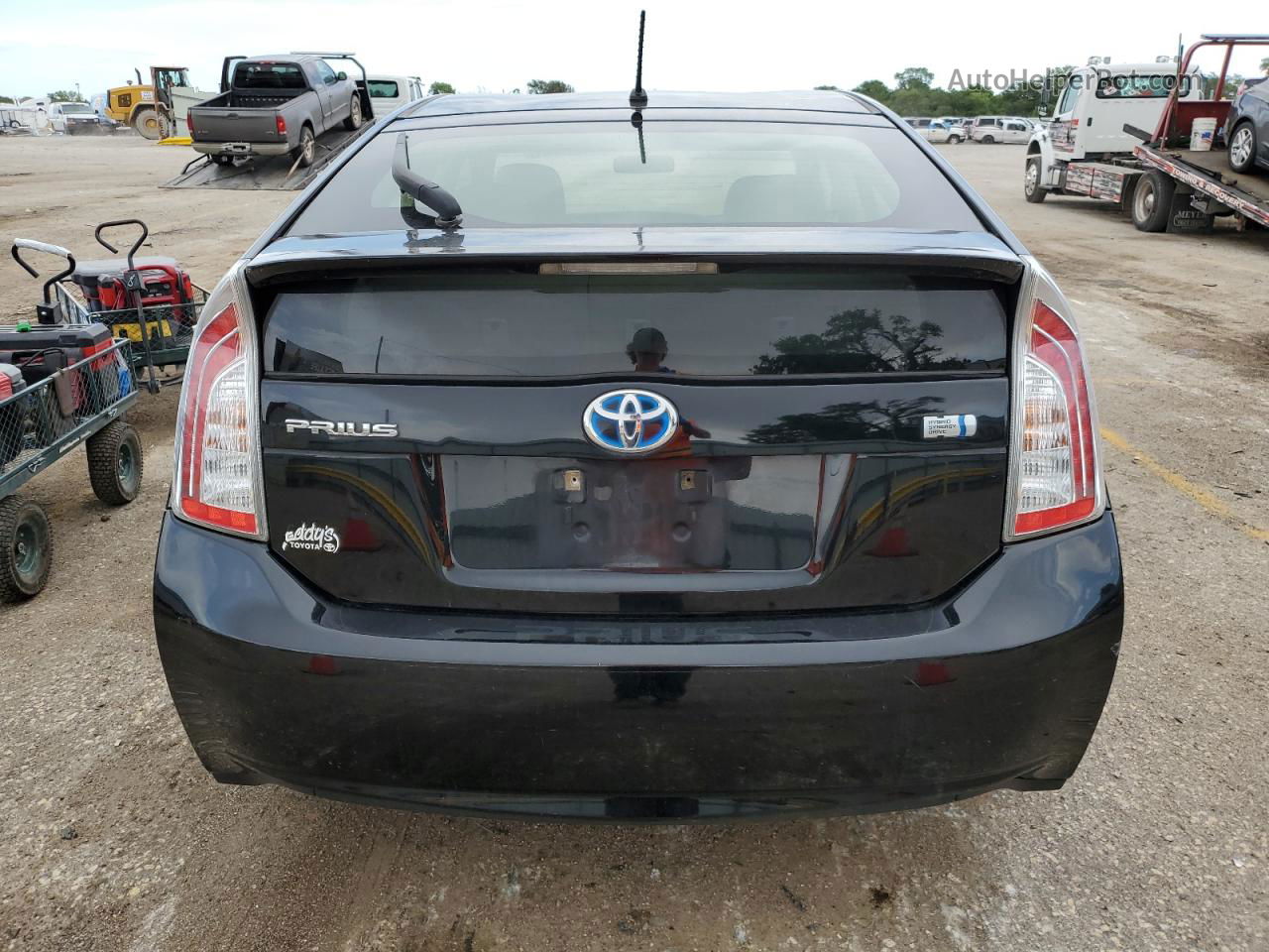 2012 Toyota Prius  Black vin: JTDKN3DU0C1599859