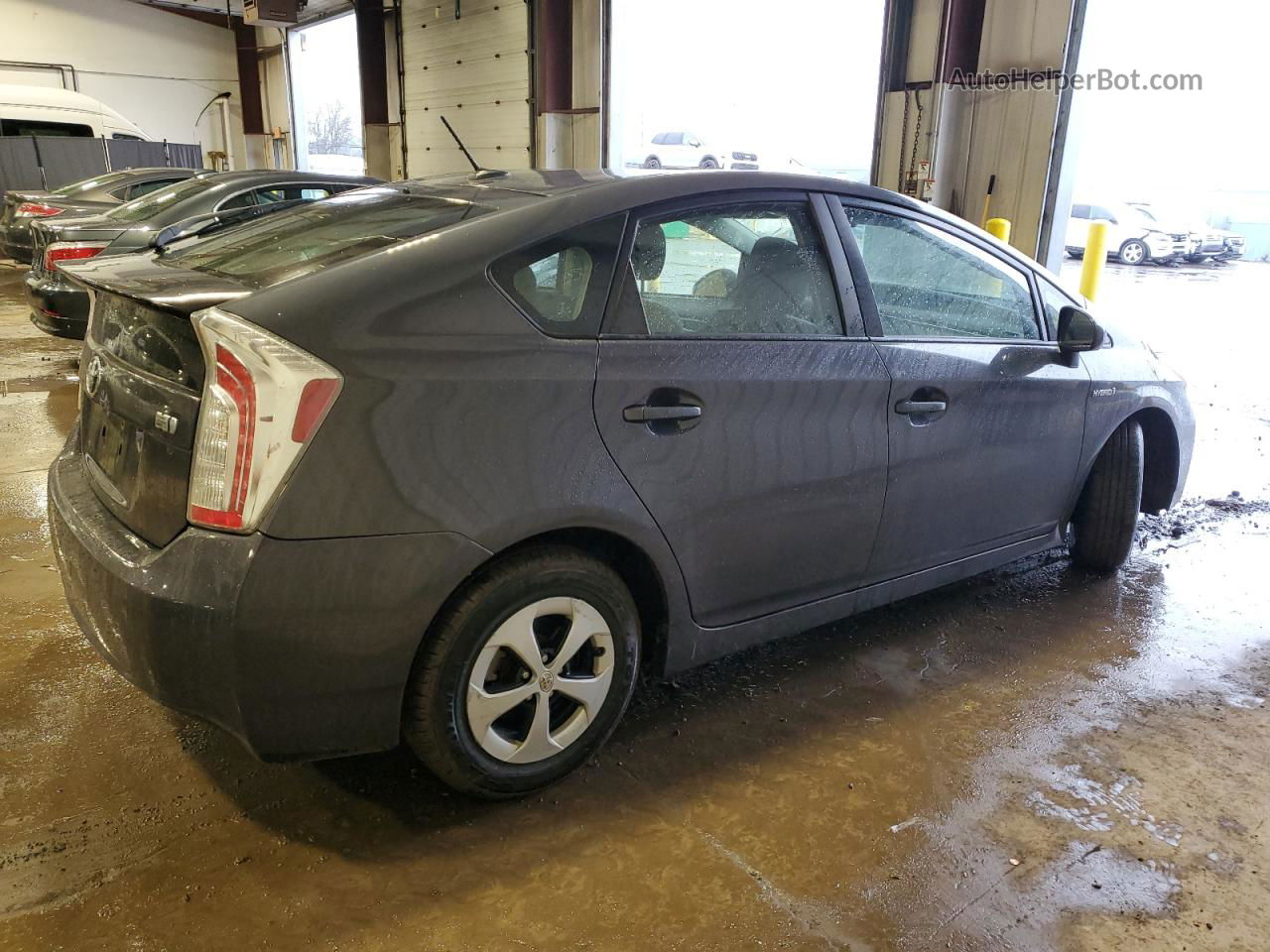 2012 Toyota Prius  Gray vin: JTDKN3DU0C1602260