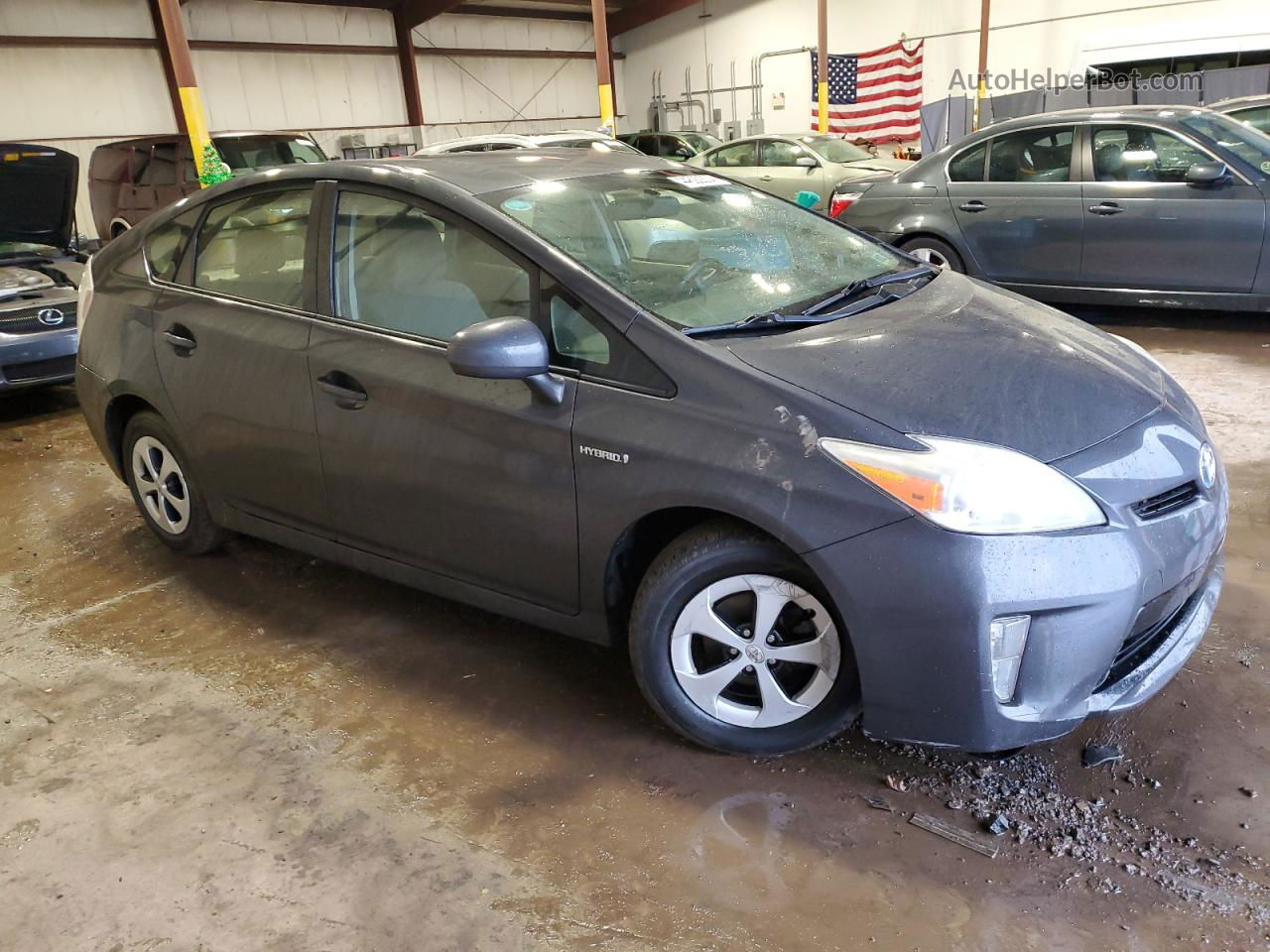 2012 Toyota Prius  Gray vin: JTDKN3DU0C1602260