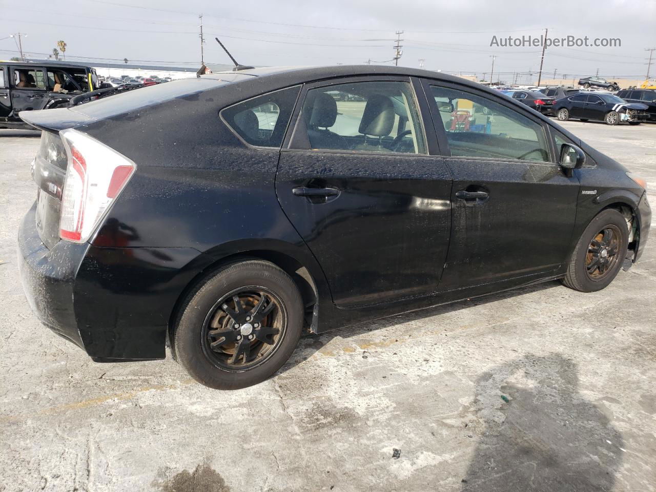 2012 Toyota Prius  Black vin: JTDKN3DU0C5393207