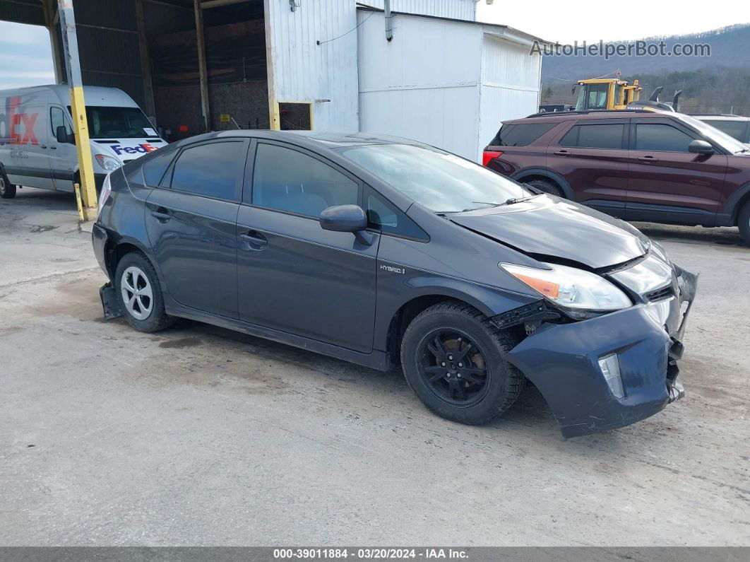 2012 Toyota Prius Two Серый vin: JTDKN3DU0C5442745