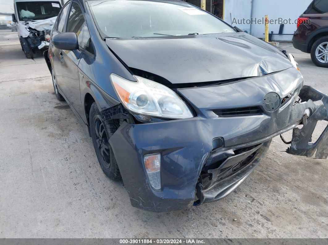 2012 Toyota Prius Two Серый vin: JTDKN3DU0C5442745