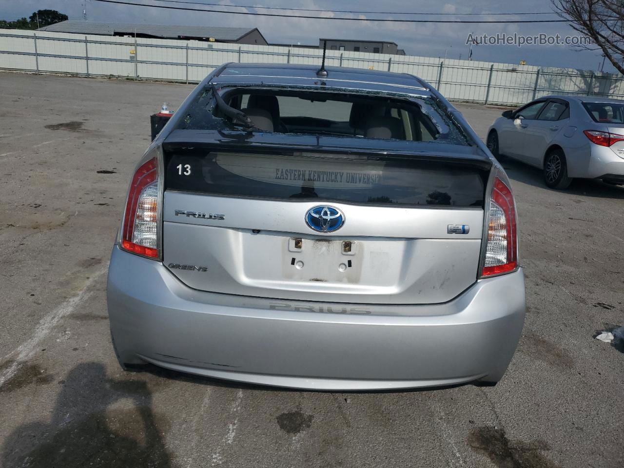 2012 Toyota Prius  Серебряный vin: JTDKN3DU0C5444303