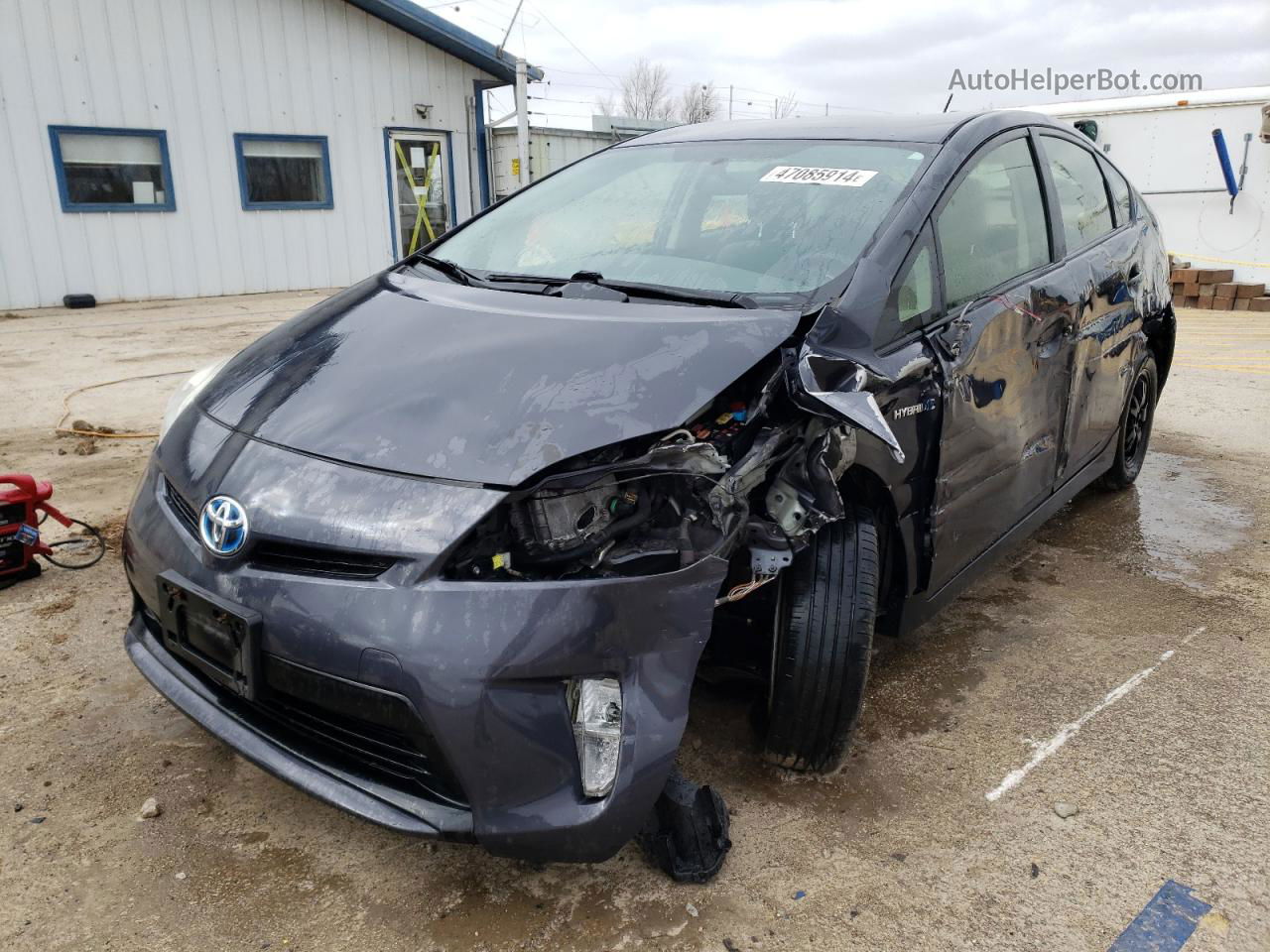 2012 Toyota Prius  Серый vin: JTDKN3DU0C5473462