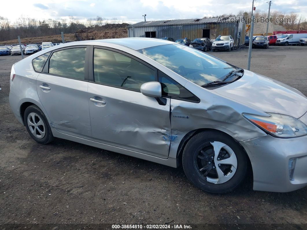 2012 Toyota Prius   Серебряный vin: JTDKN3DU0C5493159