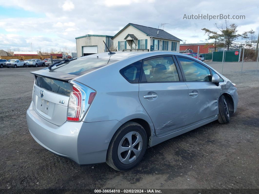 2012 Toyota Prius   Серебряный vin: JTDKN3DU0C5493159