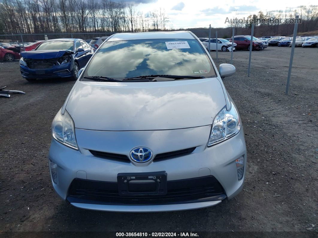 2012 Toyota Prius   Серебряный vin: JTDKN3DU0C5493159