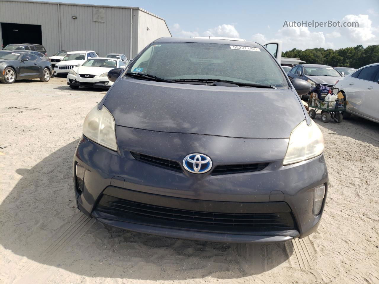 2012 Toyota Prius  Серый vin: JTDKN3DU0C5516732