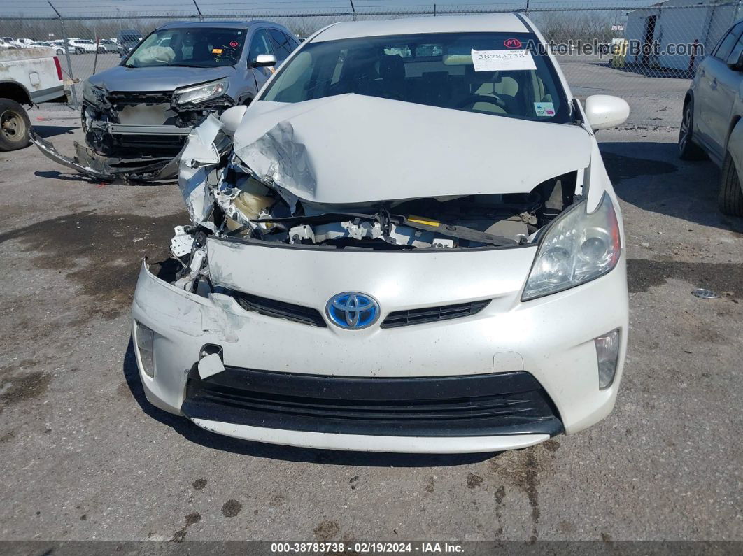 2013 Toyota Prius Two Белый vin: JTDKN3DU0D0353465