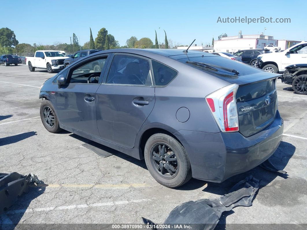 2013 Toyota Prius Two Gray vin: JTDKN3DU0D1617794